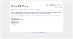 Desktop Screenshot of howardhchang.com